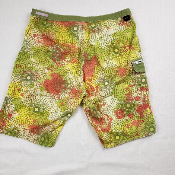 KATIN Custom Surf Trunks Board Shorts Size 30 - Picture 6 of 8